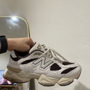 New Balance 9060 x Sydney McLaughlin-Levrone Linen Black Coffee